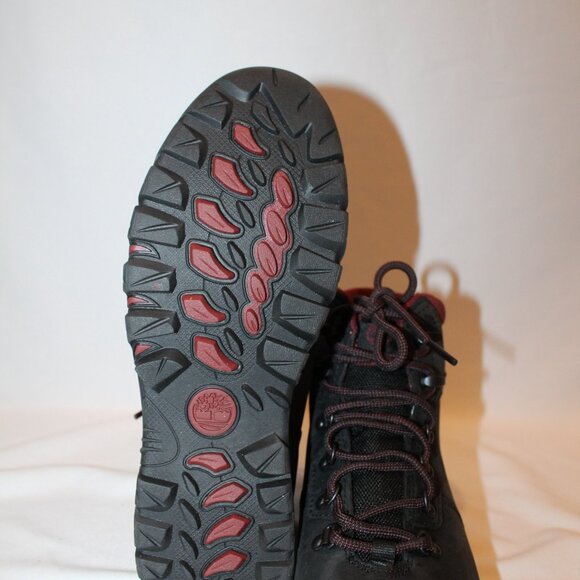 NIB TIMBERLAND WOMEN'S‎ MADDSEN MID WATERPROOF WORK WINTER BOOTS BLACK SZ 6 - Picture 6 of 6